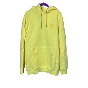 New Jeffree Star $60msrp Unisex High How Are Ya? Hoodie in Canary Yellow